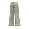 Straight-Leg Pokémon Pants | Meganium