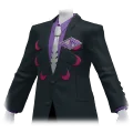 Corbeau’s Suit Jacket & Shirt | Raven Black