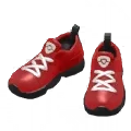 Mid-Top Sneakers | Red